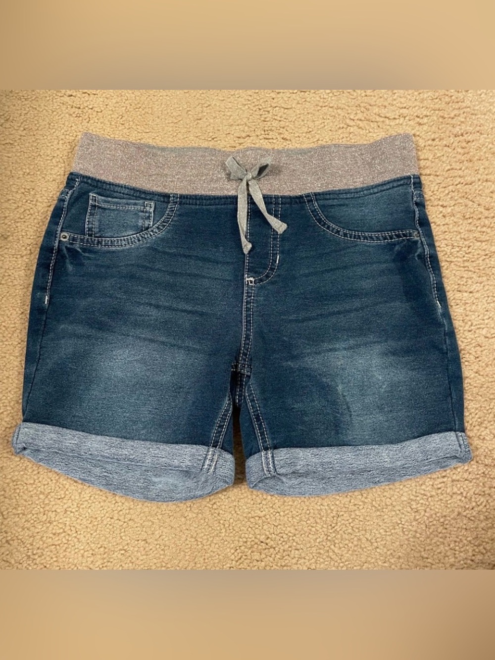 Imperial  Star Girls  Pull On  Denim Shorts.